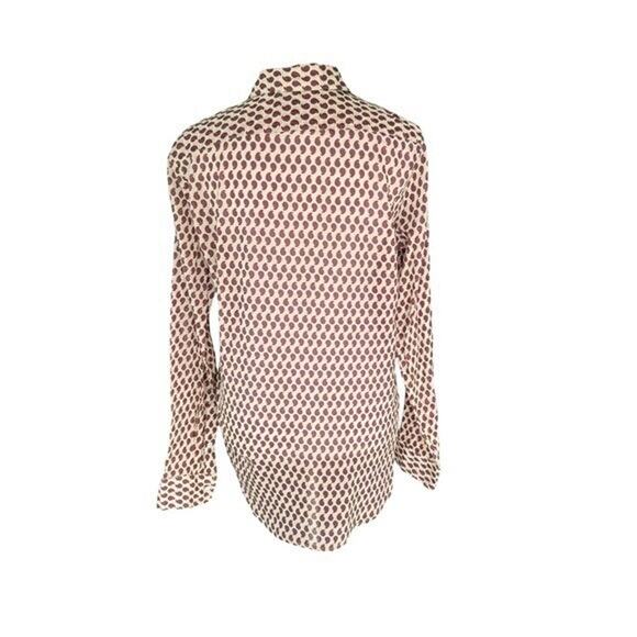 NILI LOTAN - Libby Paisley Button Down Dress Shirt Sz S - Picture 6 of 10